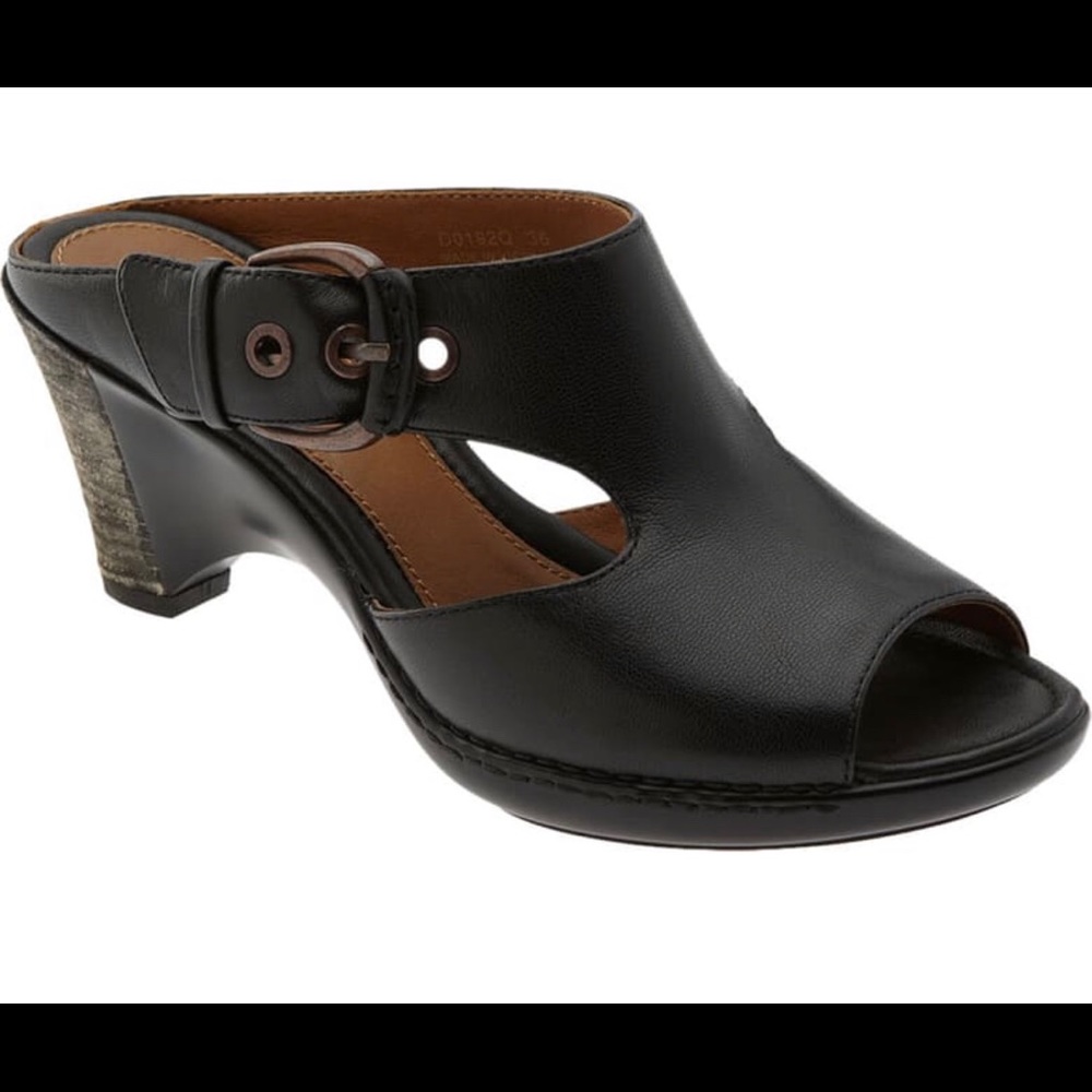Geox Delila Q goat leather slide